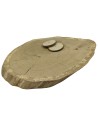 Okorowany Plaster Dębu 60x40 cm/ gr. 6 cm/ Szlifowany Unikat 112121