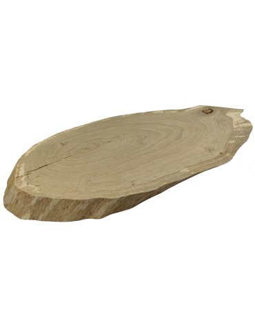 Plastry Drewna - Okorowany Plaster Dębu 82x39 cm/ gr. 6 cm/ Szlifowany Unikat 123150 - product 3