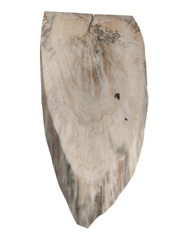 Plastry Drewna - Okorowany Plaster Topoli 98x48 cm/ gr. 5 cm/ Szlifowany Unikat 135949 - product 3