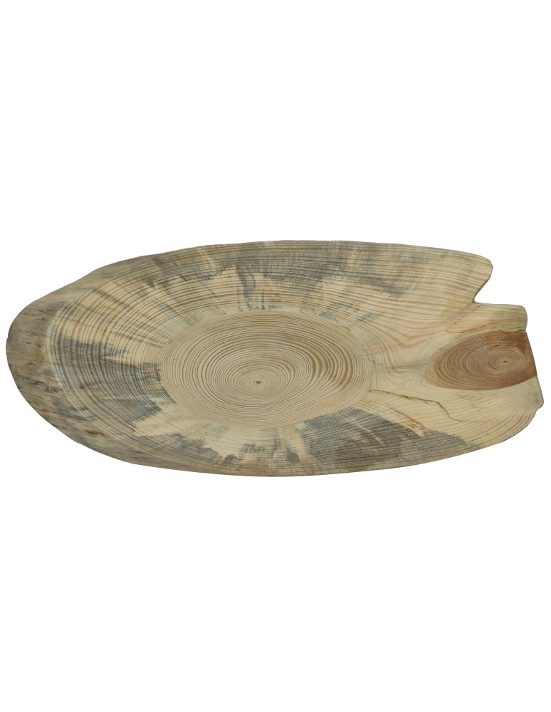 Plastry Drewna - Okorowany Plaster Sosny 65x27,5 cm/ gr.5 cm/ Szlifowany Unikat 095157 - product b2b.wamar.biz 3