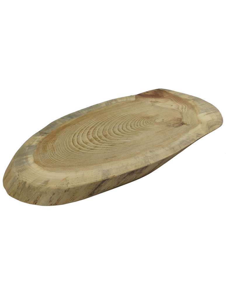 Plastry Drewna - Okorowany Plaster Sosny 65x31,5 cm/ gr.5 cm/ Szlifowany Unikat 101150 - product b2b.wamar.biz 3