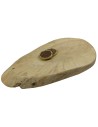 Okorowany Plaster Sosny 60x32 cm/ gr.5 cm/ Szlifowany Unikat 101601