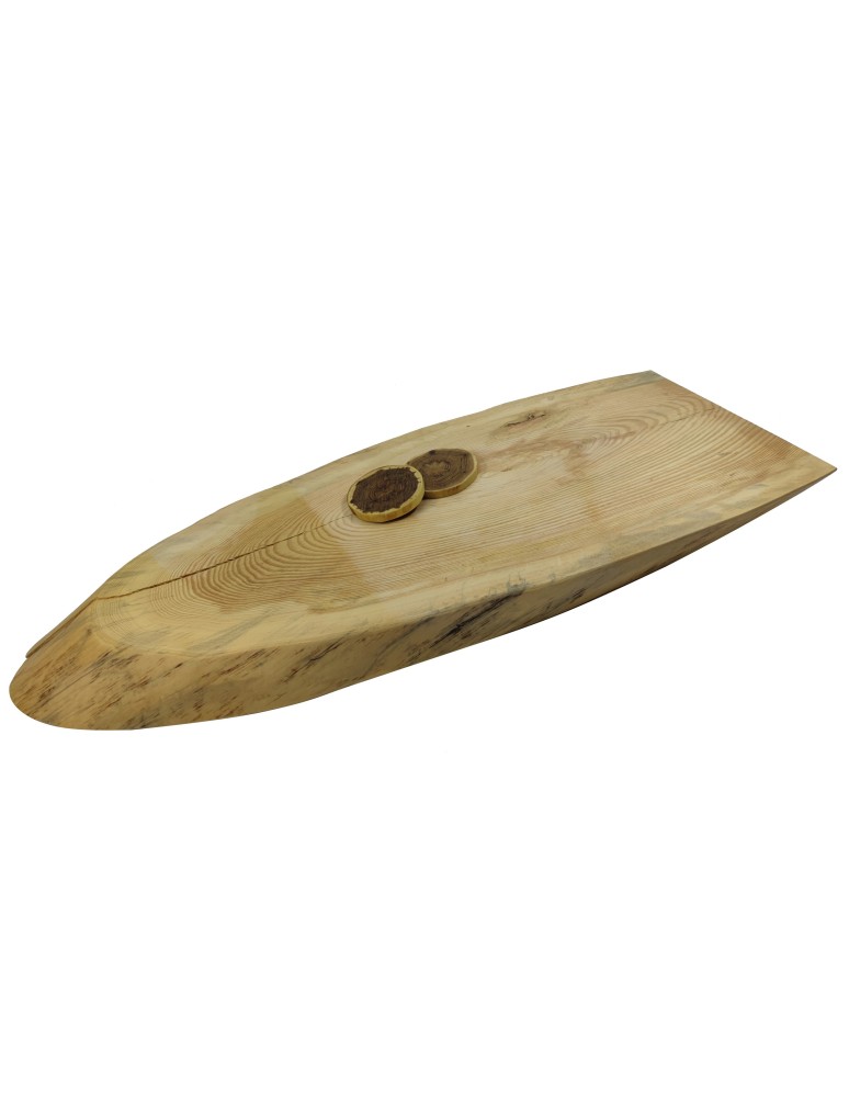 Plastry Drewna - Okorowany Plaster Sosny 77x32 cm/ gr.5 cm/ Szlifowany Unikat 102233 - product b2b.wamar.biz 1