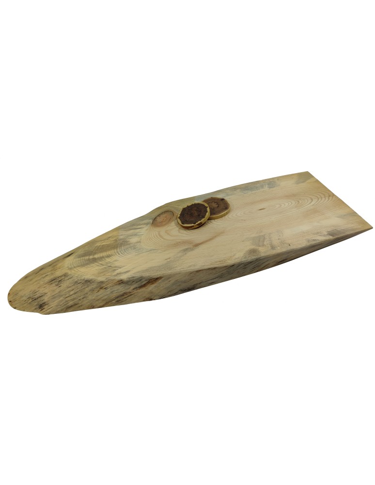 Plastry Drewna - Okorowany Plaster Sosny 80x27 cm/ gr.5 cm/ Szlifowany Unikat 102703 - product b2b.wamar.biz 1