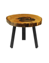 Stół żywiczny / Unikat 093552 - nogi 45 cm
