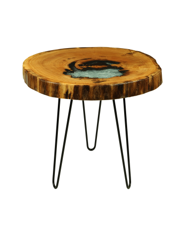 Stół żywiczny / Unikat 104625 - nogi 43 cm