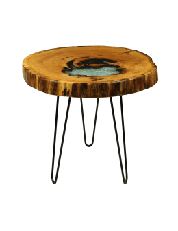 Stół żywiczny / Unikat 104625 - nogi 43 cm