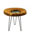 Stół żywiczny / Unikat 104625 - nogi 43 cm