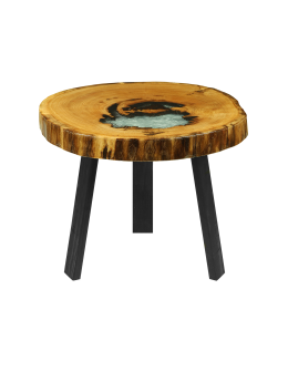 Stół żywiczny / Unikat 104625 - nogi 45 cm