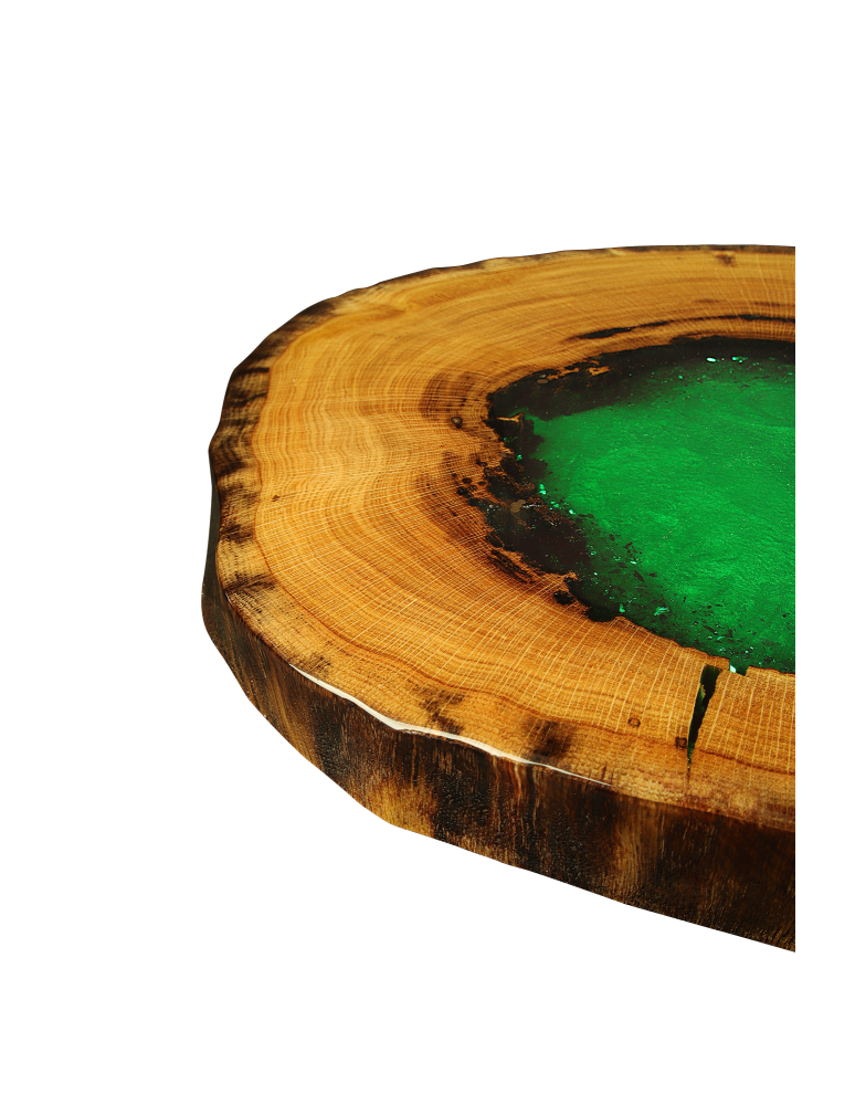 Plastry Drewna - Blat żywiczny Plaster na stół z żywicy epoksydowej / Unikat 072222 - product b2b.wamar.biz 2