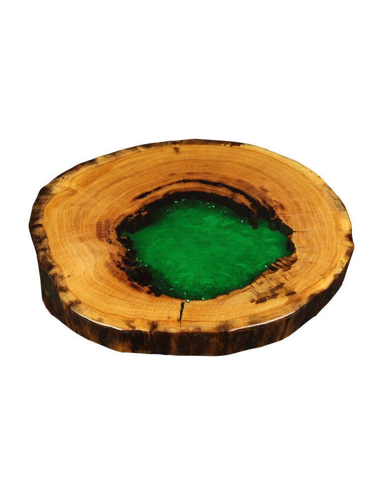 Plastry Drewna - Stół żywiczny / Unikat 072222 - nogi 45 cm - product b2b.wamar.biz 2