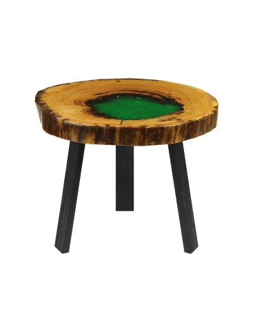 Stół żywiczny / Unikat 072222 - nogi 45 cm