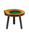 Stół żywiczny / Unikat 072222 - nogi 45 cm