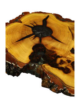 Blat żywiczny Plaster na stół z żywicy epoksydowej / Unikat 072322 - product 2