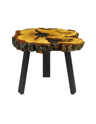 Stół żywiczny / Unikat 072322 - nogi 45 cm