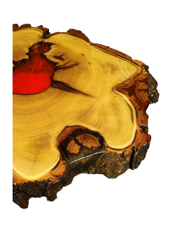 Blat żywiczny Plaster na stół z żywicy epoksydowej / Unikat 072422 - product 2