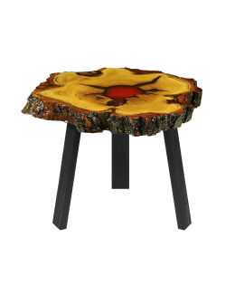 Stół żywiczny / Unikat 072422 - nogi 45 cm