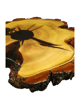 Blat żywiczny Plaster na stół z żywicy epoksydowej / Unikat 072522 - product 2