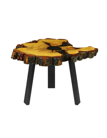 Stół żywiczny / Unikat 072522 - nogi 45 cm