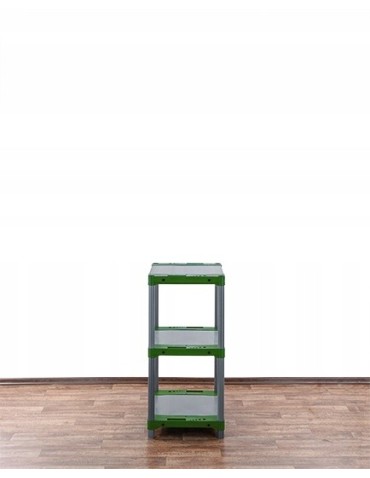 Regały z plastiku- tworzywa - Regał magazynowy garażowy JUPITER-3_090_ZIEL - product 5