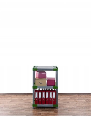 Regały z plastiku- tworzywa - Regał magazynowy garażowy JUPITER-3_090_ZIEL - product 14