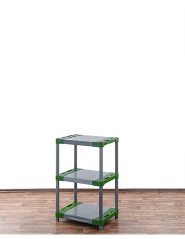 Regały z plastiku- tworzywa - Regał magazynowy garażowy JUPITER-3_070_ZIEL - product 4