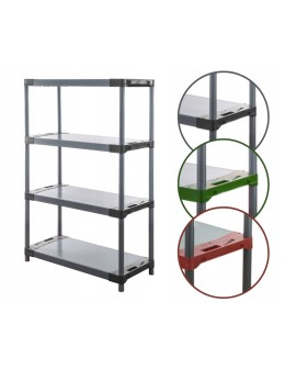 Regał magazynowy garażowy JUPITER-4_100_SZAR