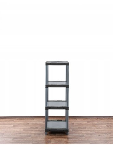 Regały z plastiku- tworzywa - Regał magazynowy garażowy JUPITER-4_070_SZAR - product 5