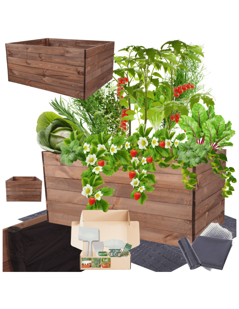 Uprawowe skrzynie ogrodowe- Warzywniaki- skrzynia do uprawy - Skrzynia na warzywa skrzynie na warzywniak inspekt donica grządka 54x120x90 - product b2b.wamar.biz 1