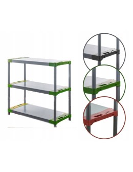 Regał plastikowy garażowy TYTAN-3_100_ZIEL