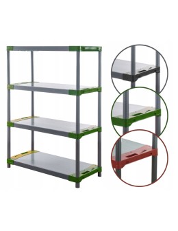 Regał plastikowy garażowy TYTAN-4_110_ZIEL