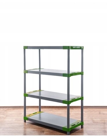 Regały z plastiku- tworzywa - Regał plastikowy garażowy TYTAN-4_110_ZIEL - product 4
