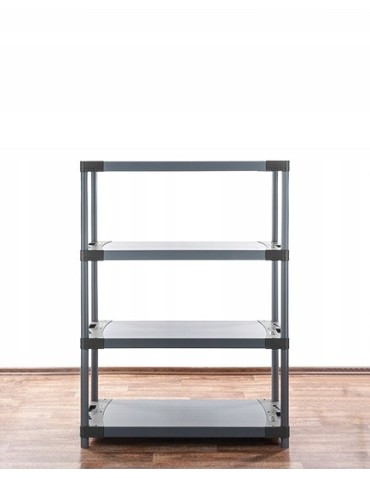 Regały z plastiku- tworzywa - Regał plastikowy garażowy TYTAN-4_110_SZAR - product 5
