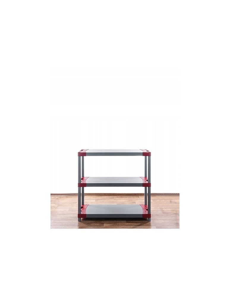 Regały z plastiku- tworzywa - Regał plastikowy garażowy TYTAN-3_150_CZER - product b2b.wamar.biz 5