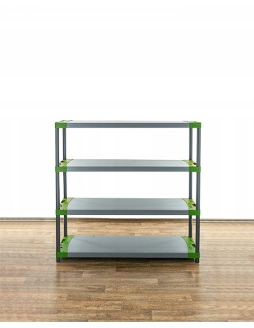 Regały z plastiku- tworzywa - Regał plastikowy garażowy TYTAN-4_140_ZIEL - product 5