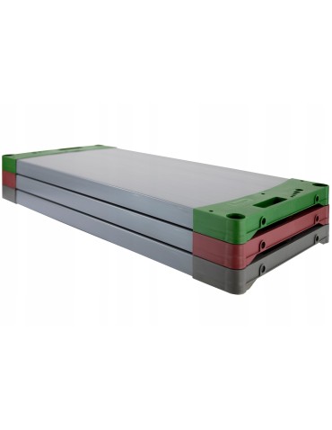 Regały z plastiku- tworzywa - Półka do regału plastikowego Tytan/ TYT_P_140_SZAR - product 14