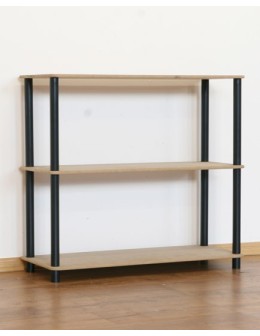 Systemowy Regał Biurowy 74x60x33 cm – DEDAL BLACK-3M_B - produkt 2