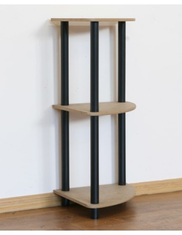 Systemowy Regał Biurowy 74x56x56 cm – DEDAL BLACK-3Z_B - product 2