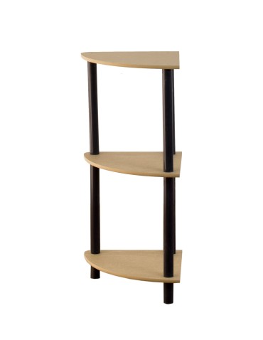 Regały z plastiku- tworzywa - Systemowy Regał Biurowy 74x56x56 cm – DEDAL BLACK-3Z_B - product 4