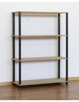 Systemowy Regał Biurowy 108x60x33 cm – DEDAL BLACK-4M_B - product 2