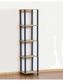 Systemowy Regał Biurowy 142x40x33 cm – DEDAL BLACK-5L_B - product 2