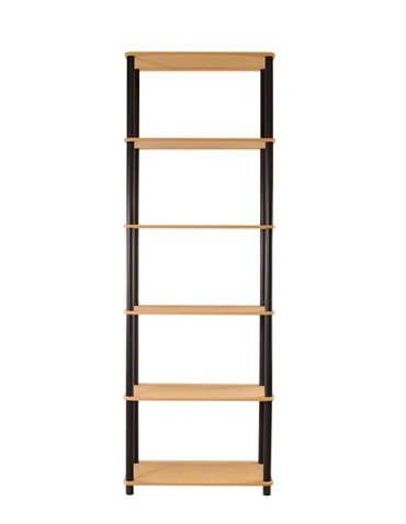 Regały z plastiku- tworzywa - Systemowy Regał Biurowy 175x60x33 cm – DEDAL BLACK-6M_B - product 7