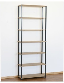 Systemowy Regał Biurowy 210x60x33 cm – DEDAL BLACK-7M_B - product 2