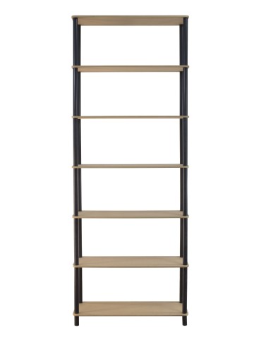 Systemowy Regał Biurowy 210x80x33 cm – DEDAL BLACK-7N_B - product 2