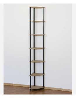 Systemowy Regał Biurowy 210x33x33 cm – DEDAL BLACK-7Z_B - product 2