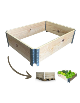 Nadstawka paletowa 80x60x20 RDNDST  / Skrzynia ogrodowa