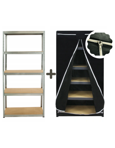 Regały Magazynowe - Regał magazynowy 180x90x40 + POKROWIEC ochronny - product 3