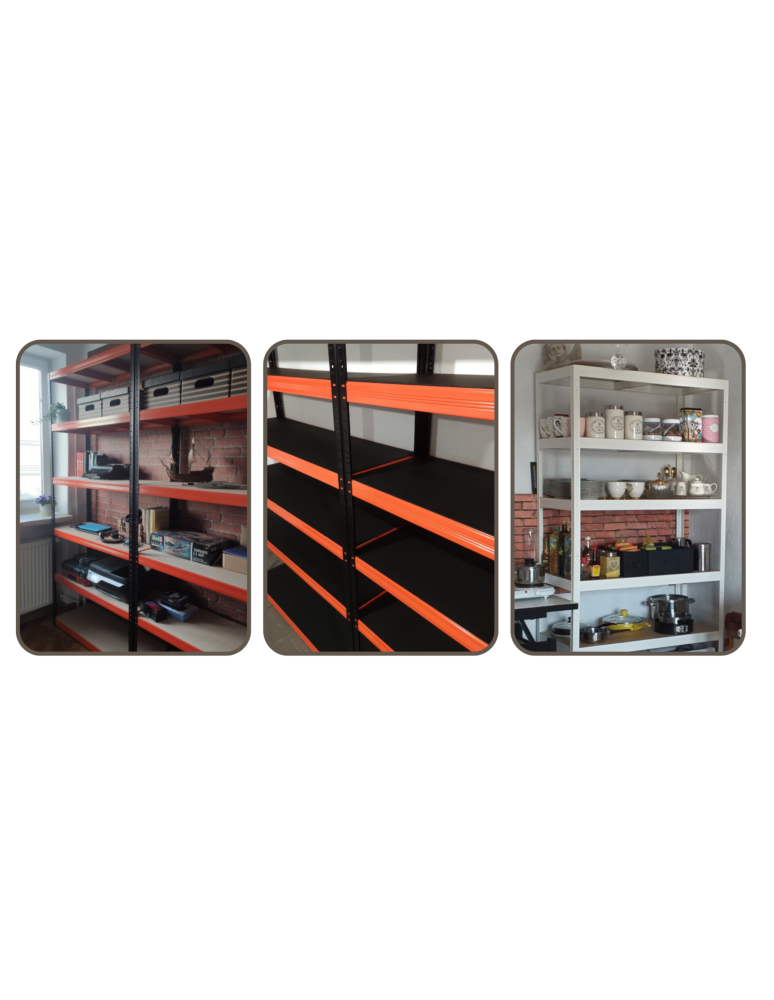 Regały Magazynowe - Regał magazynowy 180x90x40 + POKROWIEC ochronny - product b2b.wamar.biz 4