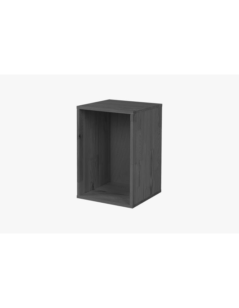 Regały - Drewniany regał skrzynkowy RS6 /45x30x30cm/– Szary - product b2b.wamar.biz 2