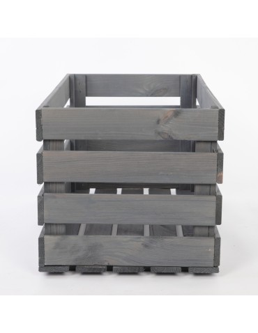 Skrzynia sosnowa skrzynka drewniana B08S 36x64x38 Szara - product 2